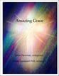 Amazing Grace SATB choral sheet music cover